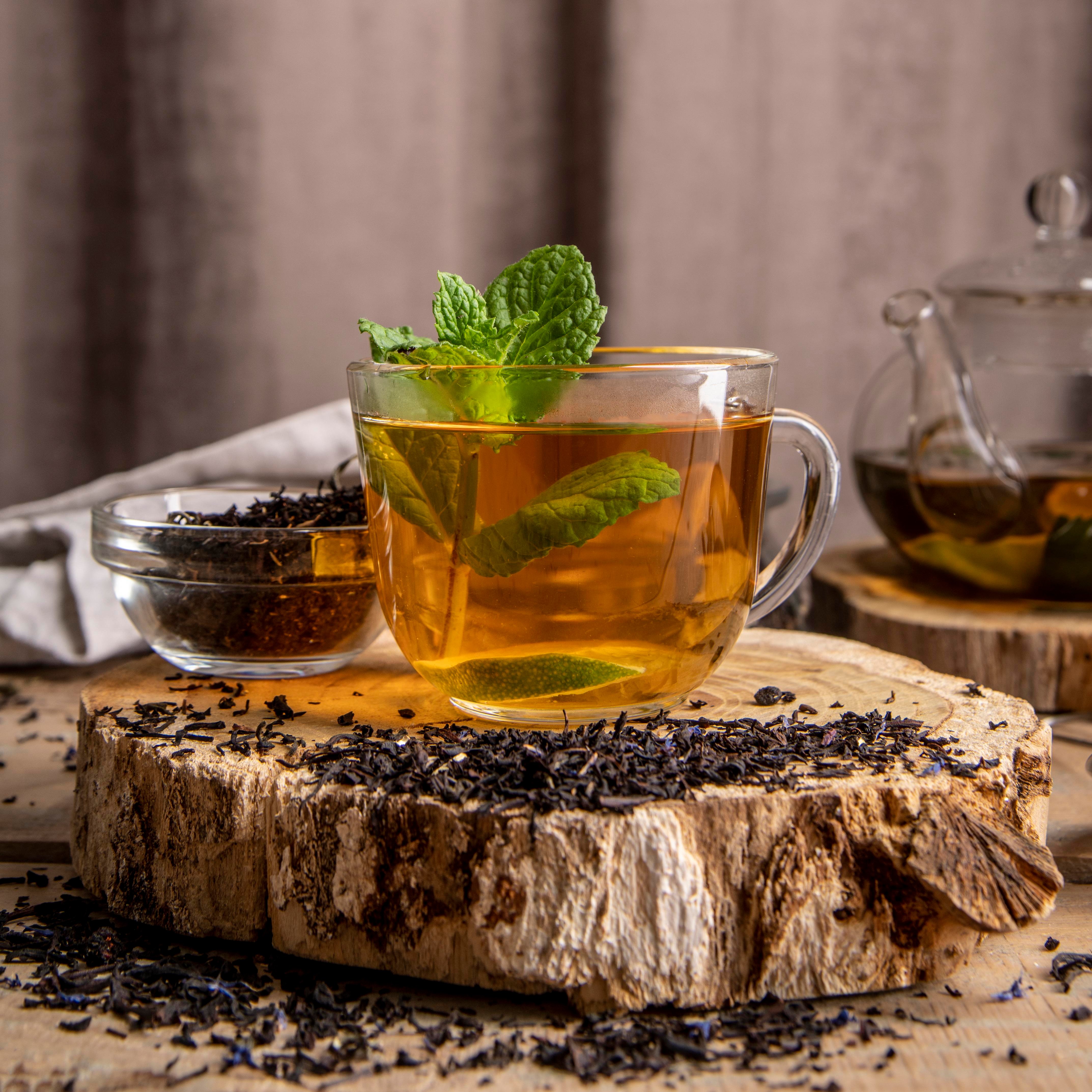 xicara-com-cha-verde